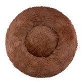 40-90Cm round Pet Bed for Large Dog Bed Super Soft Cat Bed Long Plush Dog House for Medium Dog House Winter Warm Sleeping